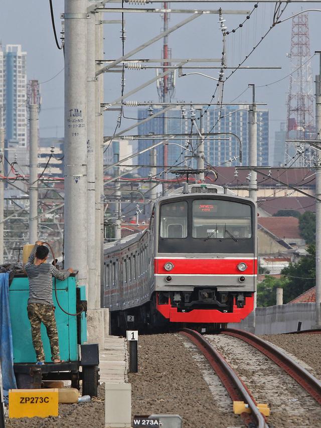 Jalur Layang Stasiun Manggarai Resmi Beroperasi