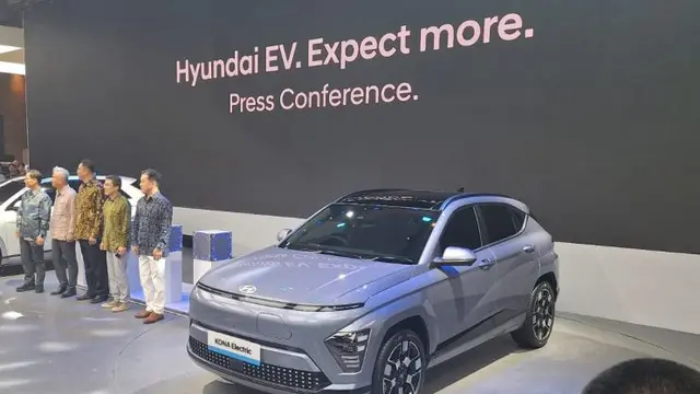 Hyundai Kona Electric Meluncur di Indonesia, Harga Lebih Terjangkau (Arief A/Liputan6.com)