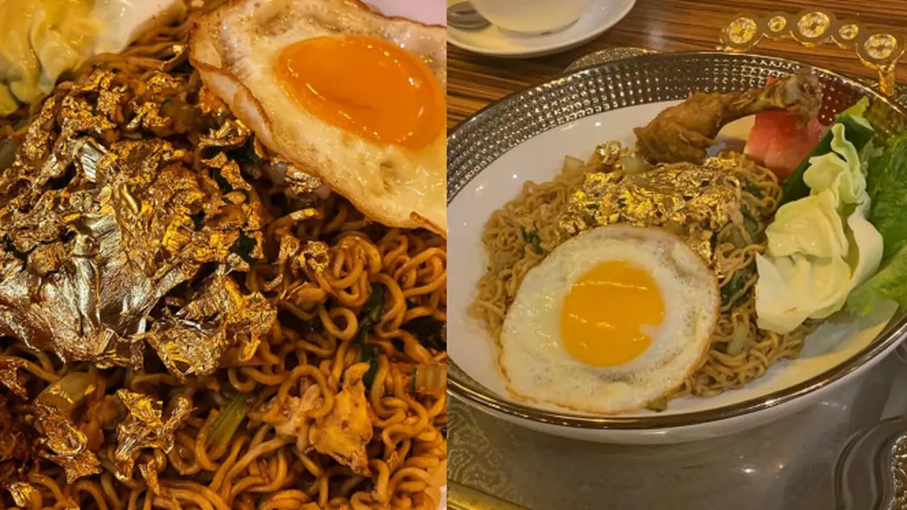 Viral Mi Instan Bertabur Emas di Dubai, Dibanderol Seharga Rp 584 Ribu Per Porsi