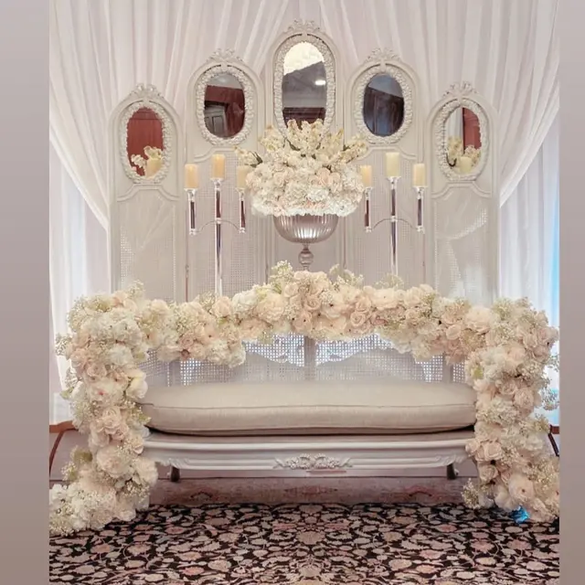 6 Potret Lokasi Pernikahan Caesar Hito dan Felicya Angelista, Elegan Serba Putih