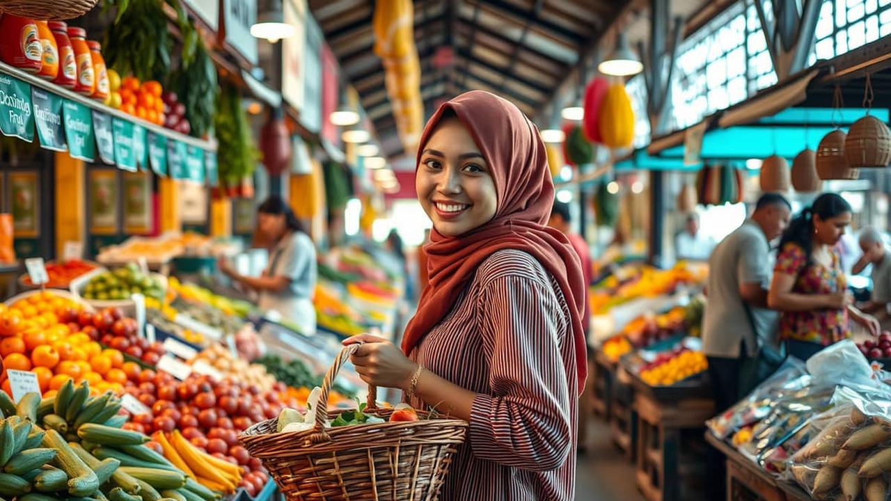 arti mimpi belanja di pasar