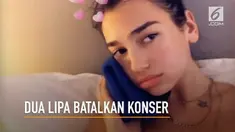 Dua Lipa membatalkan serangkaian pertunjukan bersama Bruno Mars karena harus menjalani operasi gigi darurat.