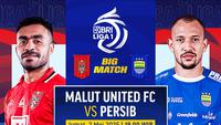 Nonton live streaming big match BRI Liga 1: Malut United vs Persib di Vidio pekan ini. Jangan sampai ketinggalan laga big match BRI Liga 1 2024/25 antara Malut United vs Persib hanya di layanan OTT Vidio. (sum. doc. vidio.com)