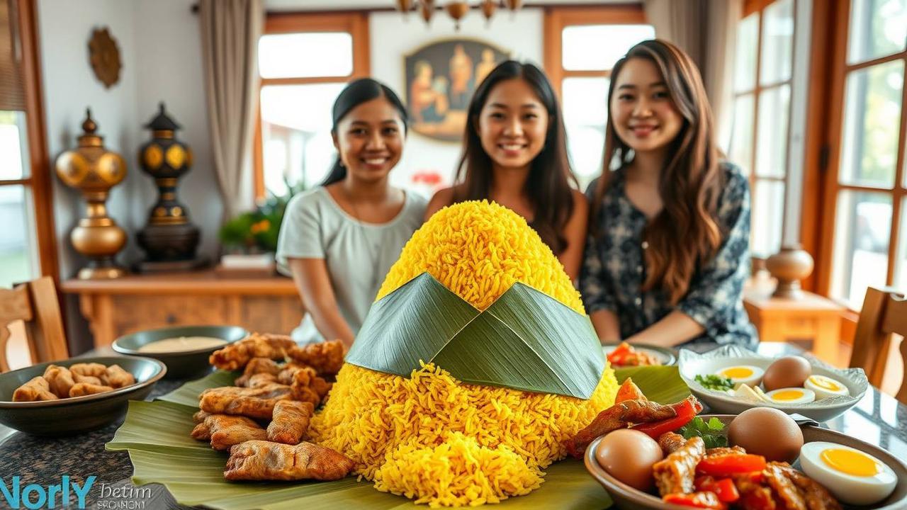 cara bikin nasi kuning di magic com