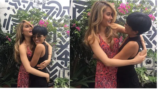 Cinta dan Herdiana (Sumber: Instagram/claurakiehl/herdianak)