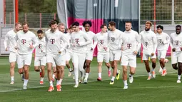 Bayern Munchen menjamu Arsenal pada leg kedua perempat final Liga Champions 2023/2024 di Allianz Arena, Kamis (18/4/2024) pukul 02.00 WIB. (Michaela STACHE / AFP)