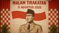Ide Dekorasi Panggung untuk Malam Tirakatan 17 Agustus 2025 (AI)
