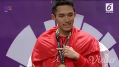Kesuksesan yang didapat Jonatan Christie ternyata secara tak langsung didapat dari tuah Taufik Hidayat.