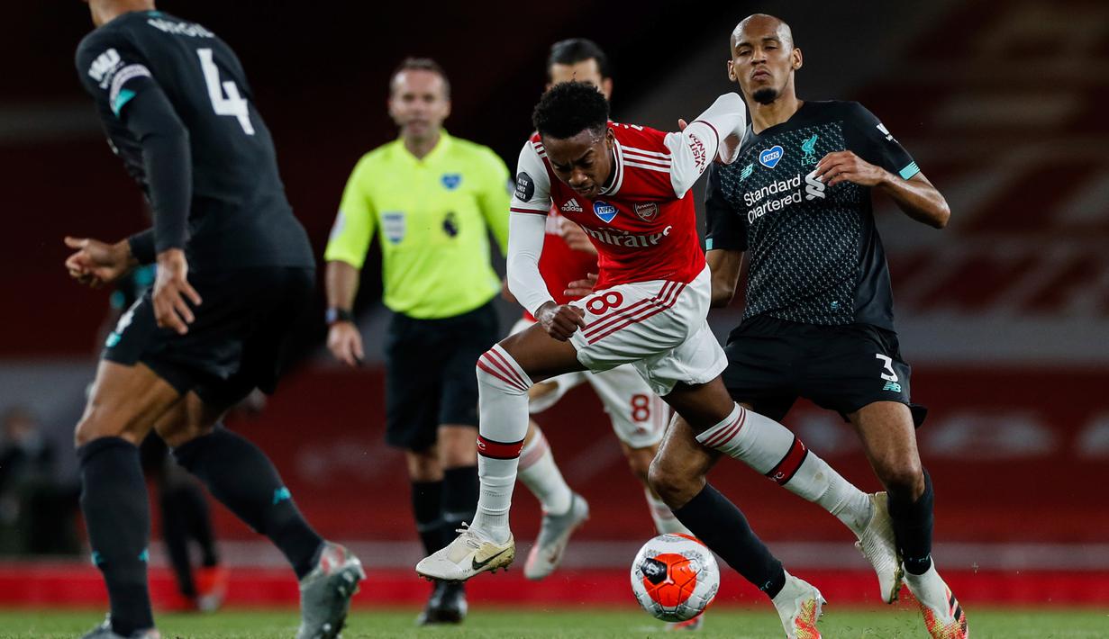 Foto Arsenal Gulung Liverpool 2 1 Di Emirates Bola Liputan6 Com