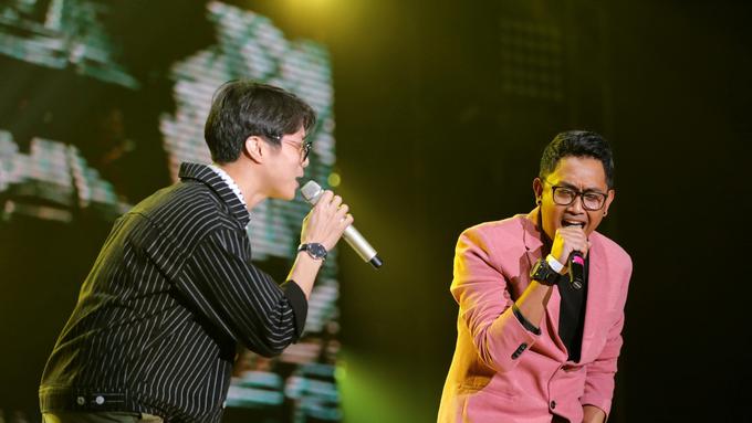 Marcel Yovie Nuno dan Nagita  Slavina  Berkumpul di Konser  