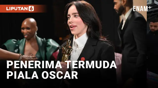 Billie Eilish Jadi Penerima Termuda 2 Piala Oscar dalam Sejarah