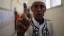 Pasca jatuhnya rezim Muamar Gaddafi tiga tahun lalu, Warga Libya melakukan Pemilu untuk memilih anggota parlemen yang baru, (25/6/2014). (REUTERS/Esam Omran Al-Fetori)