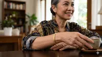 10 Model Gelang Emas Ukir Klasik untuk Usia 50 Tahun ke Atas yang Elegan