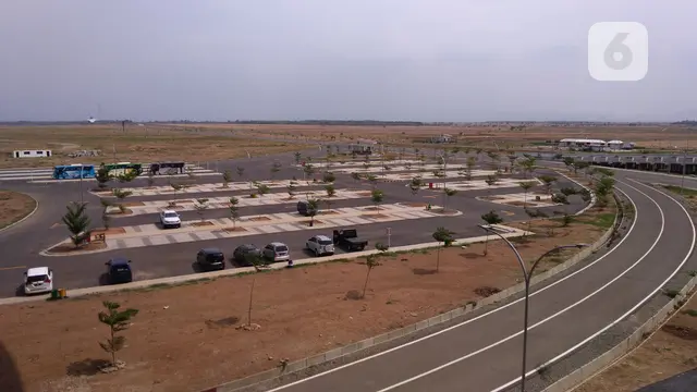 Lokasi parkir Bandara Kertajati