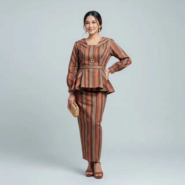 Model Baju Lurik Kutu Baru