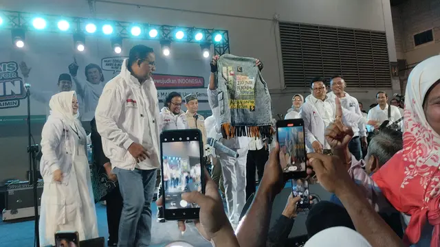 Raja Dangdut Rhoma Irama & Soneta mendeklarasikan dukungan untukcapres-cawapres nomor urut satu Anies Baswedan-Muhaimin Iskandar (AMIN) di pilpres 2024.