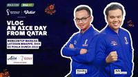 Cover untuk video&nbsp;Vlog An Aice Day from Qatar tentang mengintip markas latihan Kylian Mbappe dan kawan-kawan di Piala Dunia 2022.