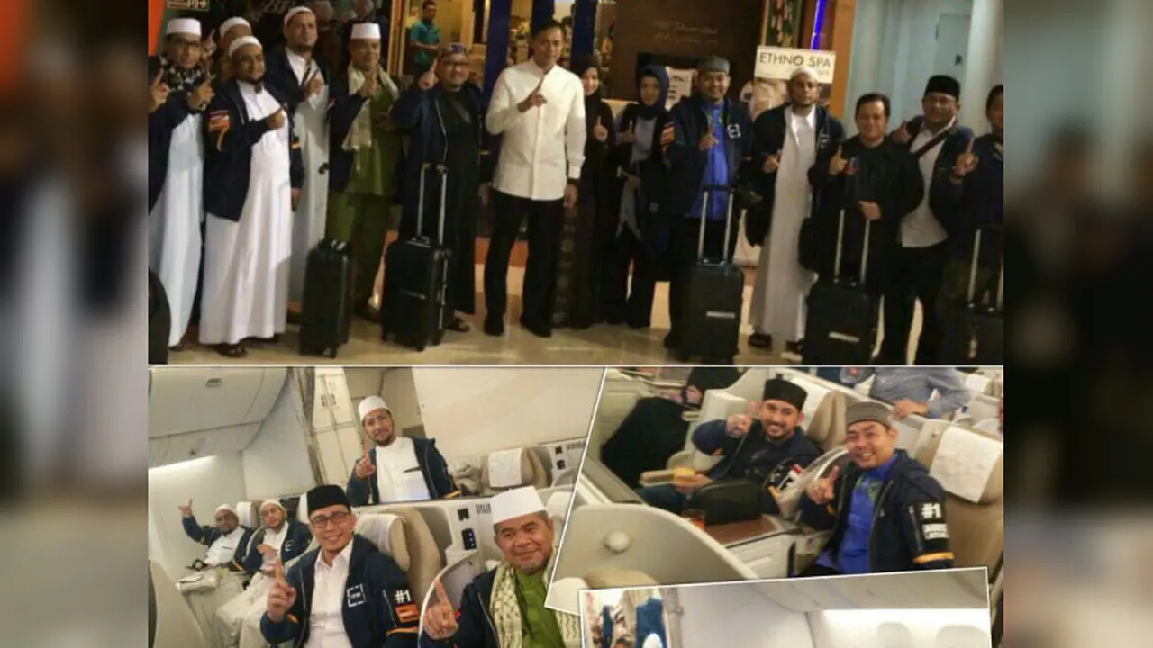 Agus Yudhoyono umrah bareng ulama