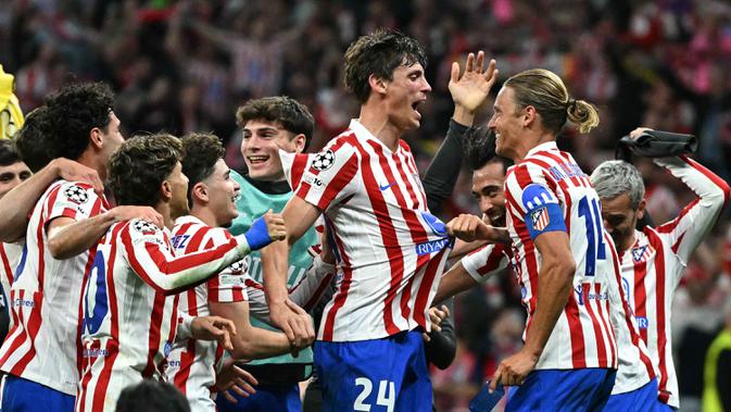 Atletico Madrid Depak Barcelona, Pasukan Diego Simeone Kembali ke Semifinal UCL