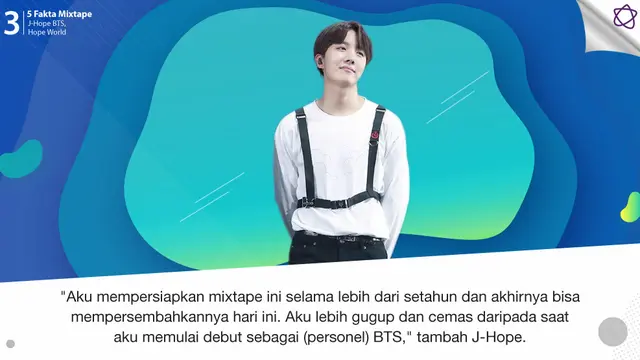 [Bintang] 5 Fakta Mixtape J-Hope BTS, Hope World