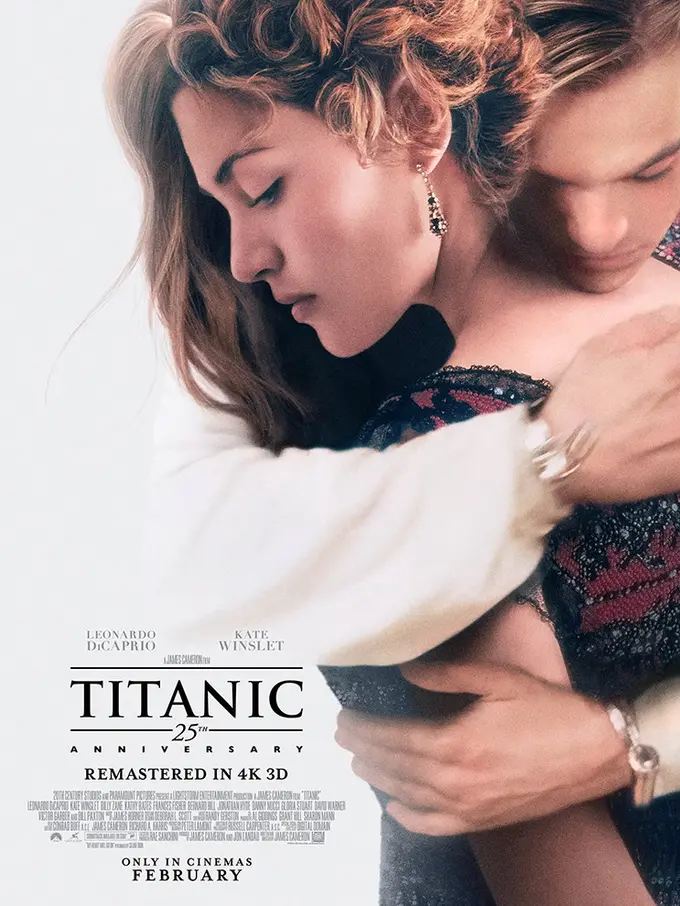 Poster Film Titanic. (Foto: Disney Indonesia)