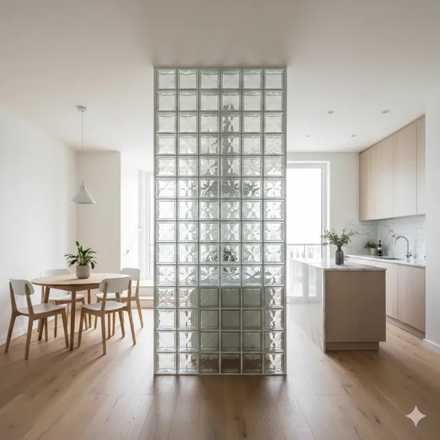 Gambar Glass Block Rumah Minimalis (Foto: Gemini AI)