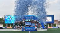 Scorpion FC (U-15) dan Samba Persada Women (U-18) memastikan diri sebagai penguasa podium HYDROPLUS Soccer League Kudus 2025-2026, dan berhak melaju ke putaran nasional. (dok. HYDROPLUS Soccer League)