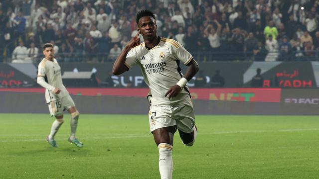 Vinicius Jr - Real Madrid - Piala Super Spanyol