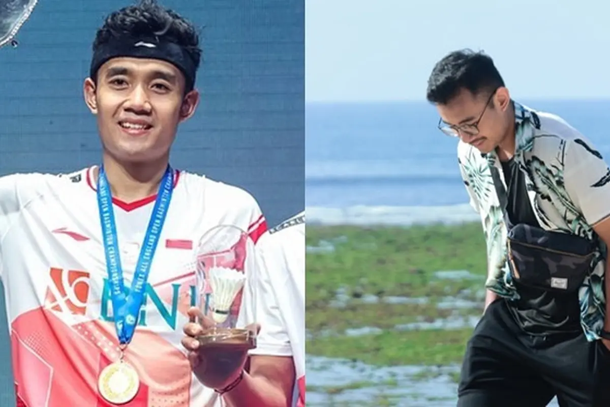6 Potret Bagas Maulana di Luar Lapangan, Juara All England 2022