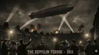 19 Januari 1915: Jerman Teror Inggris dengan Kendaraan Terbang Zeppelin