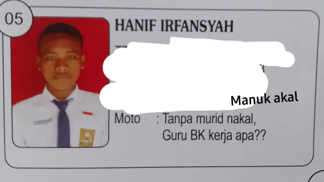 7 Potret Buku Tahunan Lulusan 2021, Moto Hidupnya Bikin Tepuk Jidat