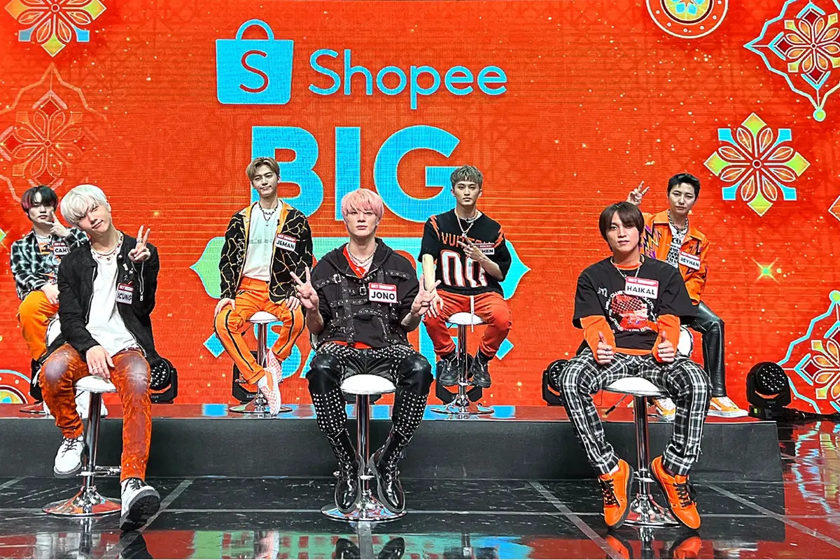 Tanggapan Lesti Melihat NCT DREAM Melokal di Sesi Chit Chat & Goyang Shopee saat TV Show Big Ramadan Sale