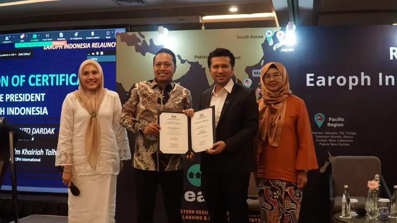 Presiden EAROPH Indonesia periode 2024-2026