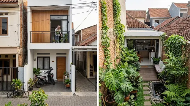 7 Desain Rumah 4x9 Meter Dua Lantai untuk Kavling Sempit, Maksimalkan Lahan