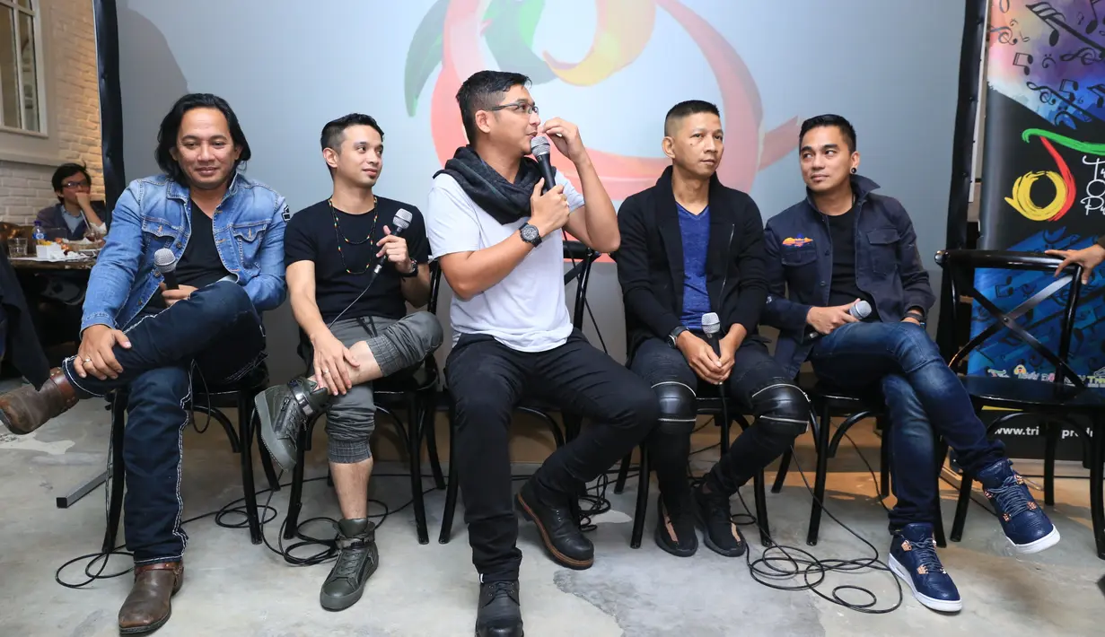 Dalam single barunya itu, Pasha yang dibesarkan namanya lewat Ungu kembali tampil sebagai vokalisnya. Onci berharap bisa menjadi lagu luar biasa. (Adrian Putra/Bintang.com)