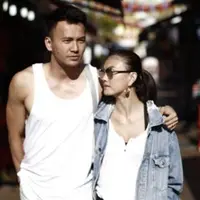 Wijaya Saputra dan Agnes Monica (Instagram/@saputrawijaya)