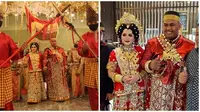 Akbar 'Ajudan Pribadi' resmi menikahi kekasihnya, Dewi Amalia. (Sumber: Instagram/@kamallosari)