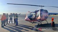 Tim SAR gabungan cari helikopter hilang kontak di Tanah Bumbu Kalsel. Foto Antara