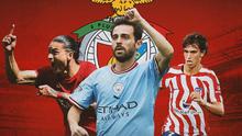 Benfica - Darwin Nunez, Bernardo Silva, Joao Felix (Bola.com/Adreanus Titus)