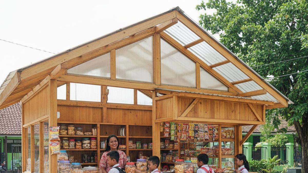 7 Desain Warung Jajan Anak Sekolah Paling Kreatif dan Menguntungkan