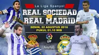 Real Sociedad vs Real Madrid (Bola.com/Rudi Riana)