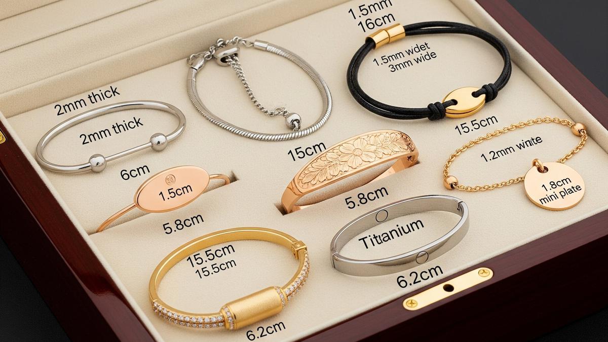 7 Model Gelang Oval Kecil Terbaik 2025 untuk Pergelangan Tangan Mungil, Tampilan Proporsional