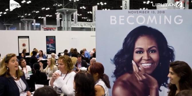 VIDEO: Hanya Sepekan, Buku Michelle Obama Terjual Jutaan Kopi