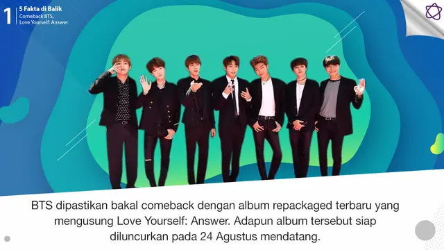 [Bintang] 5 Fakta di Balik Comeback BTS, Love Yourself: Answer