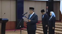 Gubernur BI Lantik 12 Pemimpin Satuan Kerja di Bank Indonesia