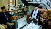 Bertemu Syafii Maarif, Ma'ruf Amin Diminta Rawat Kemajemukan Bangsa