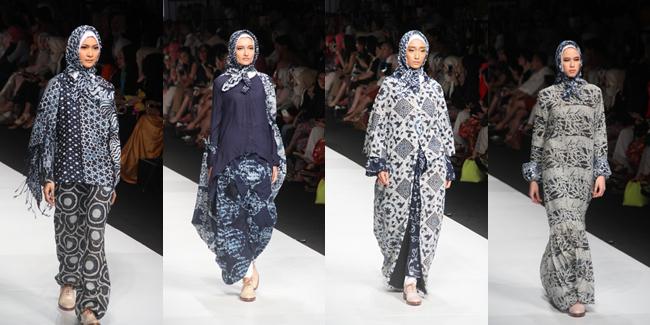 Rancangan NurZahra dalam Jakarta Fashion Week 2015/ Copyright by Vemale.com