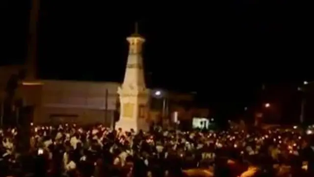 Aksi Seribu Lilin untuk Ahok Berujung Ricuh di Yogyakarta