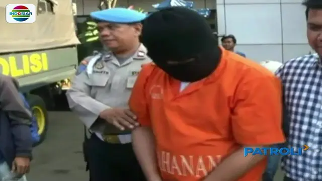 Satuan Reskriminal, Polres Metro Bekasi Kota, menangkap pelaku pemerkosaan dan pencurian dengan kekerasan