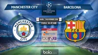 Liga Champions_Manchester City Vs Barcelona (Bola.com/Adreanus Titus)